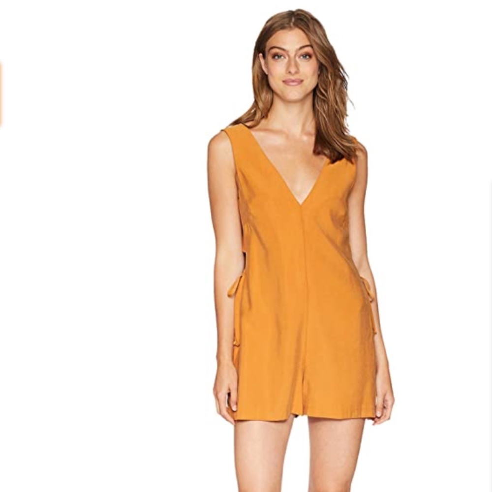 BCBGeneration Women's Side Tie Romper